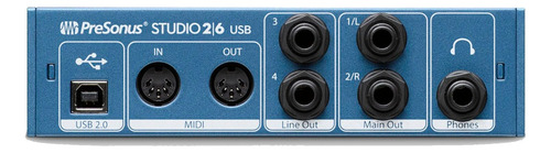 Interfaz de audio USB 2.0 Presonus Studio 26