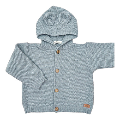 Cardigan Osito Mini Anima Tejido Invierno Bebe Gris