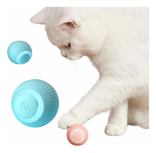 Bolinha Interativa Pet Brincar Sozinho Brinquedo Gatos Cacho