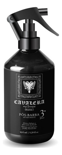 Cavalera loção pós barba barbearia bay rum 500ml 