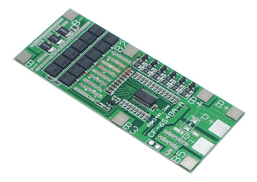 Módulo Cargador Batería Litio Bms 18650 6s 40a Arduino