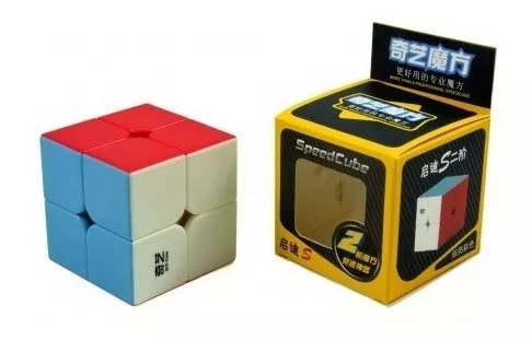 Compre Qiyi 50mm cubo mágico 2x2x2 cubo mágico 2 por 2 cubos