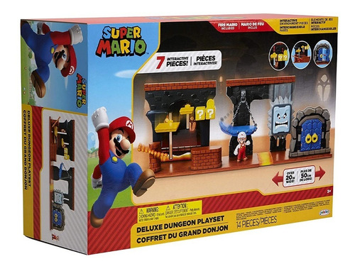 Play Set Nintendo Super Mario Boo Mansion Universo Binario