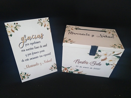 Imagen 3 de 10 de Urna Regalos Buzon Especial Bodas/ Casamientos