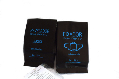 Revelador Dektol (d-72) + Fixador F 24 ( Kit ) P/ Papeis P/b