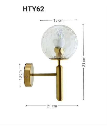 Aplique Farol De Pared Led Diseño Moderno Transparente!!