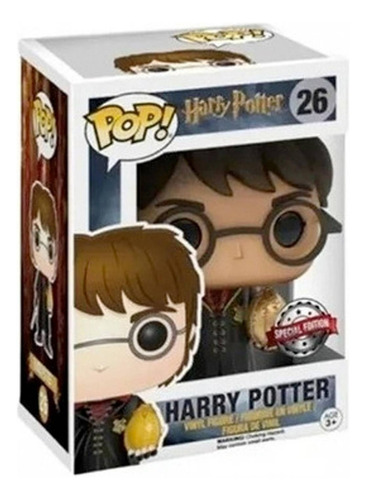 Funko Pop! Harry Potter - Harry Con Huevo #26 Caja Dañada