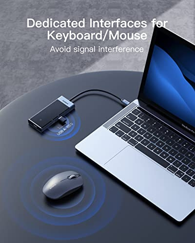 Inateck Usb 3.2 Gen 2 Speed, Hub Usb C Con 8 Puertos, Hb2023