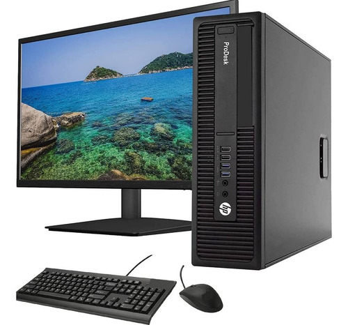 Cpu Torre Core I3 6gen 3.7ghz Ssd240 16g Ddr4 Monitor20´´ (Reacondicionado)