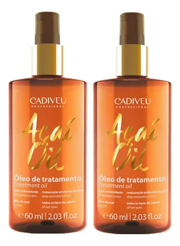 Kit Cadiveu Açaí Oil Óleo Capilar 60ml (2 Unidades)