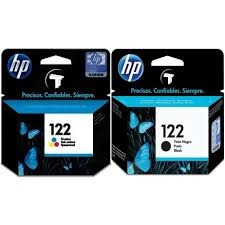 Combo Cartuchos Hp Originales 122 Negro Y 122 Color