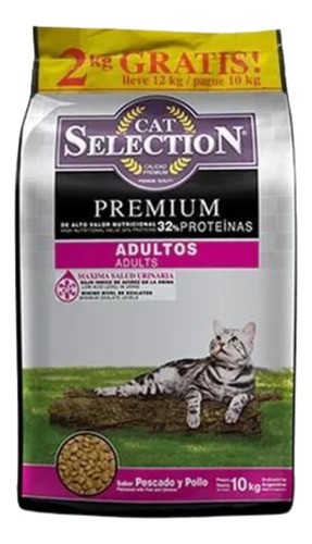 Cat Selection Premium Adulto 10 Kg - Happy Tails 