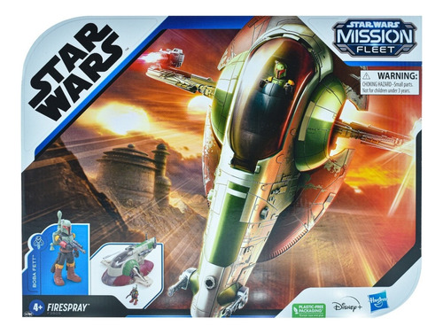 Star Wars Firespray Boba Fett Mission Fleet Hasbro