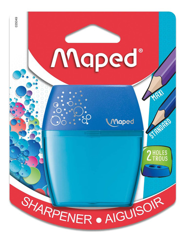 Sacapuntas Maped Shaker De 2 Orificios, Colores Surtidos