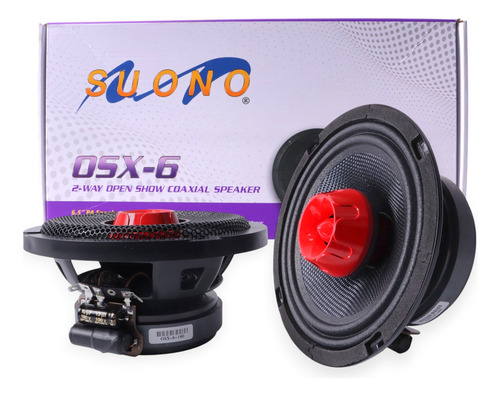 Altavoces Suono Open Show (pro) Coaxial Negro