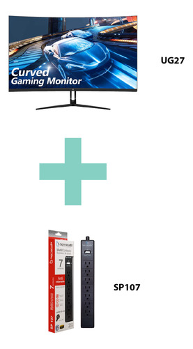 Monitor Z-edge Ug27 + Regalo Multicontacto Spr De Picos