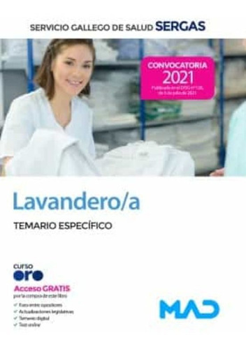 Lavandero Del Servicio Gallego Salud. Temario -  - *