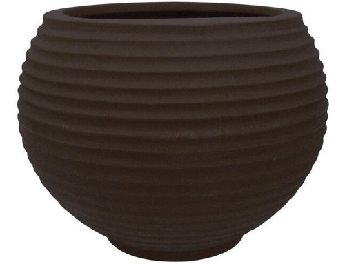 Vaso Para Plantas Redondo Em Polietileno 42 Esfera Jewt