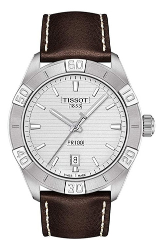 Tissot Pr 100 - Reloj De Vestir Clásico De Acero Inoxidable