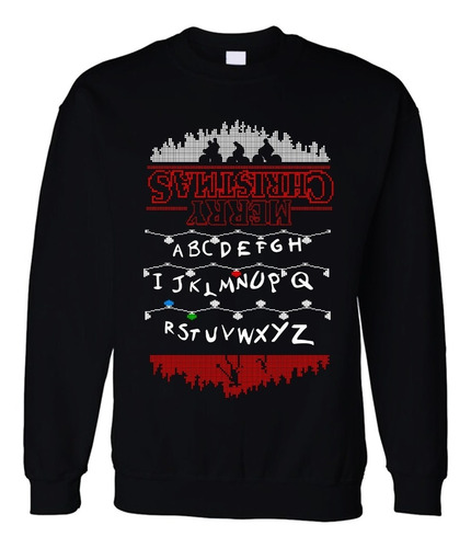 Sudadera  Navidad Ugly Christmas Sweater Stranger Things 01