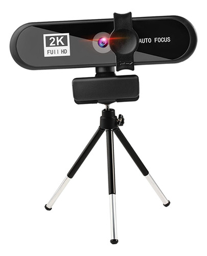 Ordenador 4k Cámara Web Micrófono Incorporado 2k Negro