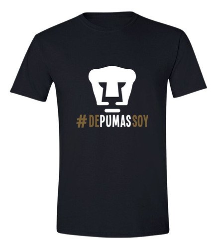 Playera Fútbol Camiseta Pumas Hombre De Pumas Soy