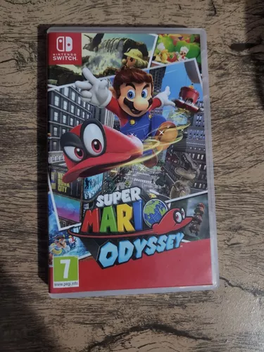 Jogo Super Mario Odyssey Switch Nintendo Switch Midia Fisica