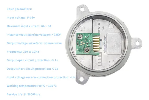 Módulo De Control Led De Faros Delanteros De 1 Par Para Bmw