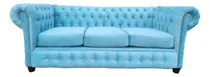 Comprar Sillon Chesterfield 3 Cuerpos Pana Antimanchas Donn