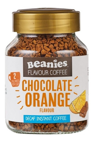 Café Beanies Coffee Liofizado Descafeinado Orange Chocolate