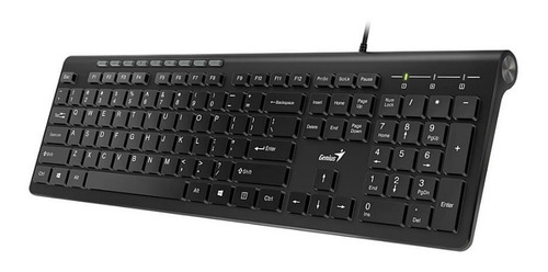  Teclado Inteligente Genius Con Diseño Ergonómico Alambrico