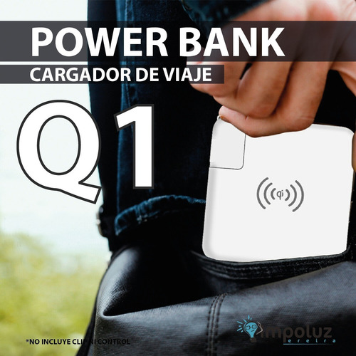 Imagen 2 de 9 de Cargadores Portatiles Para Celulares Carga Rapida 10.000 Mah