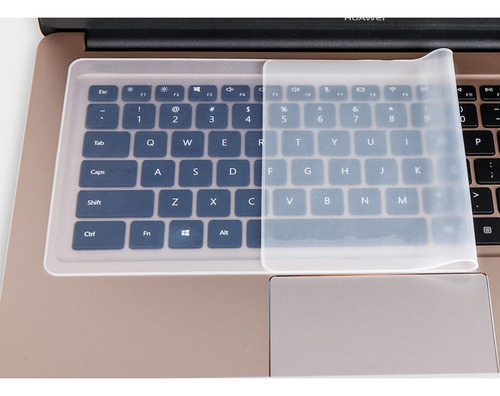 2x Protector Laptop Teclado Silicona 36.5x13.5 Cms Antipolvo