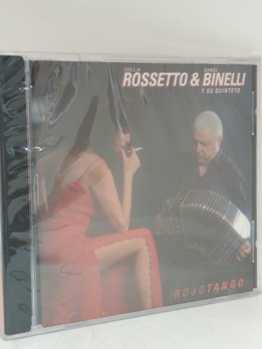 Cecilia Rossetto & Binelli Y Su Quinteto Rojo Tango Cd Nuevo