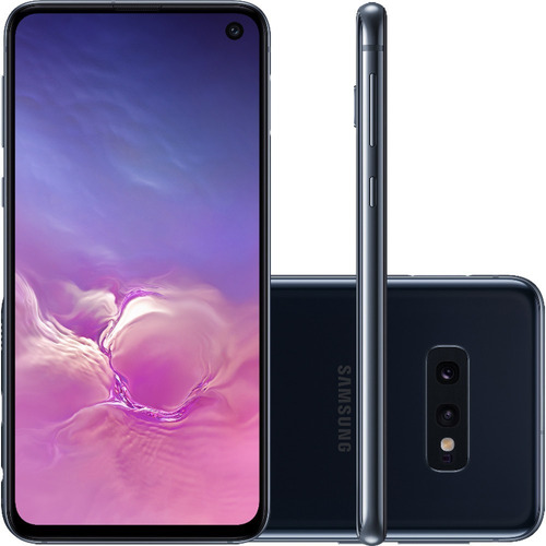 Smartphone Samsung Galaxy S10e Tela 5.8 128gb 6gb Ram - Pto Cor Preto