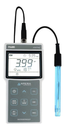 Medidor Ph 400s Temperatura Electrodo Apera Instruments 3en1