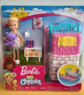 Barbie Chelsea Muñeca Juego De Dormitorio Original Mattel