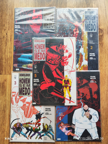 Gibi Demolidor O Homem Sem Medo Coleção 5 Revistas (Usado)