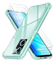 Comprar Funda Uso Rudo Silicona Tpu Suave Para Oppo A57\u002Fa77+mica Transparente Oppo A57 4g\u002F5g\u002F A77 4g\u002F5g\u002F A57e 4g \u002F A57s 4g