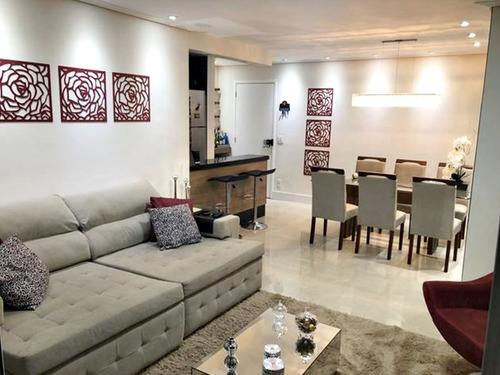 Imagem 2 de 13 de Apartamento 80m² 3 Dormitórios 2 Vagas Lado Shop Maia 545mil