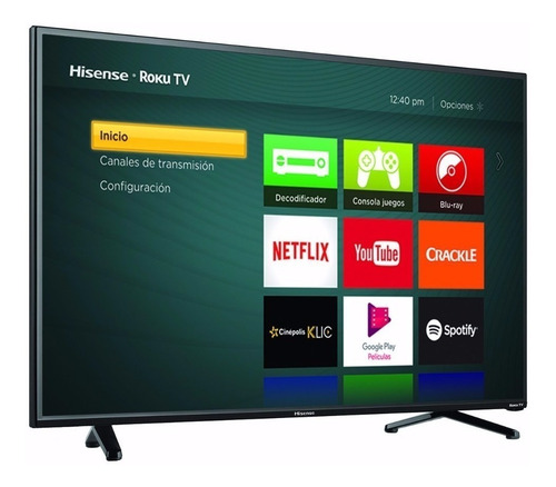 Imagen 3 de 8 de Pantalla Smart Tv Hisense 32 Pulgadas Led Con Roku Netflix