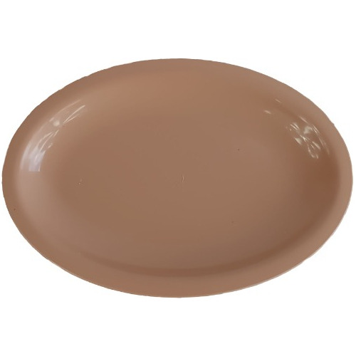 100 Platos Tampiqueños Mini Café 22.9cm 332ml Ovalado