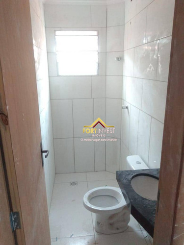 Imagem 3 de 11 de Casa Com 1 Dormitório À Venda, 27400 M² Por R$ 160.000,00 - Jardim Aclimação - Praia Grande/sp - Ca0544