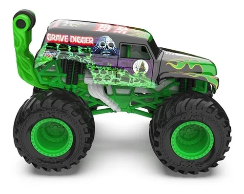 Monster Jam Grave Digger Mini Veh culo Escala 1 64 6060871