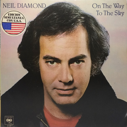 Vinilo Lp - Neil Diamond - On The Way To The Sky 1981 Arg
