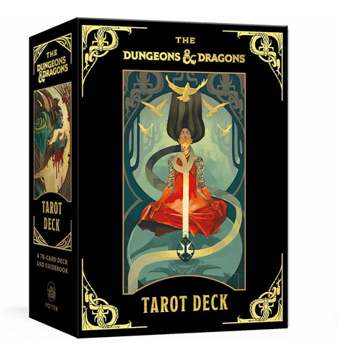 The Dungeons & Dragons Tarot Deck 78 Cartas Y Libro Original