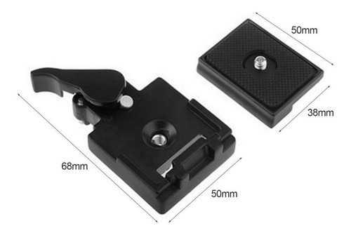 Imagen 2 de 6 de Quick Release O Desacople Rapido Camaras Dsrl
