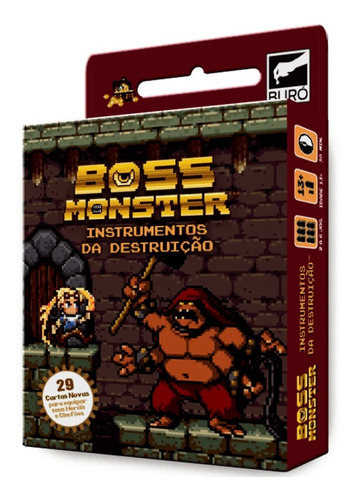 Jogo Boss Monster Expansão Instrumentos Destruição Buró Card