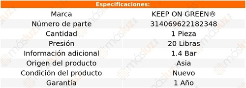 (1) Tapón Del Deposito Recuperador Kangoo 1.6l 4 Cil 04/15