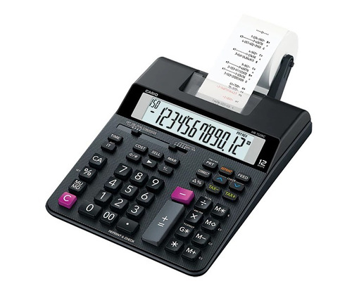 Calculadora Impresora Casio Original Hr-150 Rc Gtia 12 Meses